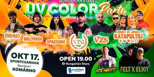 Hungarian Stars HipHop UV Party \u2013 Kom\u00e1rom (SK)