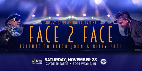 FACE 2 FACE - A Tribute to Elton John & Billy Joel