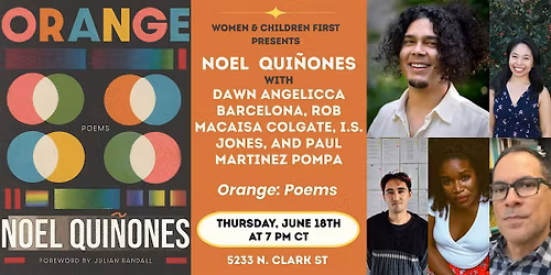 Poetry Reading: Orange by Noel Qui\u00f1ones