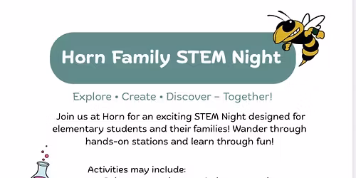 Horn Family STEM Night