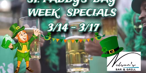 Eat, Drink, and be Irish\ud83c\udf40\ud83c\udf78 3\/14-3\/17