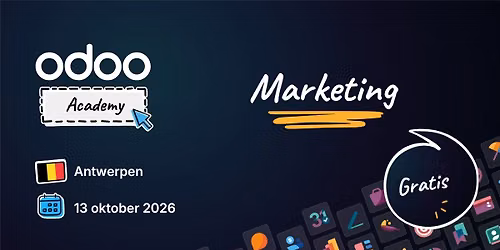 Odoo Academy Marketing - Antwerpen