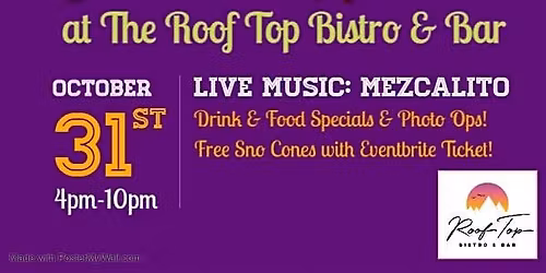 Dia de Muertos Roof Top Party Friday 10.31.25