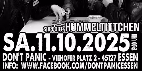 Zusatzkonzert: Eisenpimmel (Punkrock ausm Pott) + Support: Hummeltittchen
