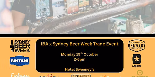 IBA Sydney Beer Week Trade Event