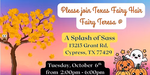 Texas Fairy Hair POP UP with FAIRY TERESA