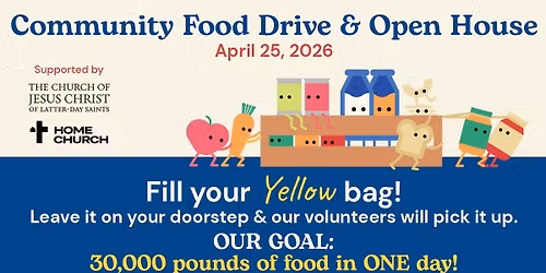 Community Food Drive & Open House