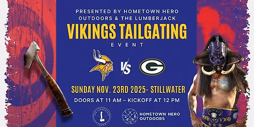Tailgating for a Cause - Vikings vs. Packers Tailgate