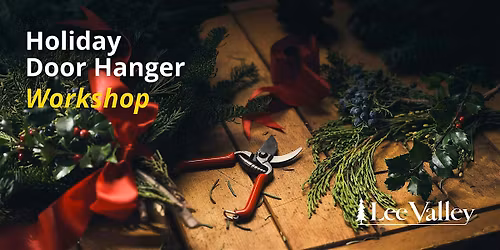 Lee Valley Tools Ottawa Store - Holiday Door Hanger Workshop