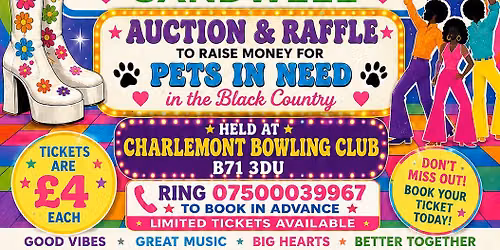 fundraiser for Pet Food Bank Sandwell