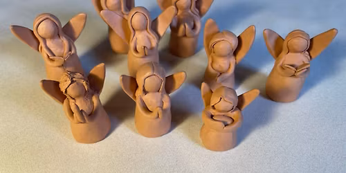 Pottery Angel Ornaments- All Ages Drop-In Event 