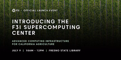 Central Valley Supercomputing Center Launch & Networking Event
