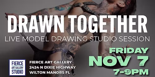 Drawn Together: Live model drawing session