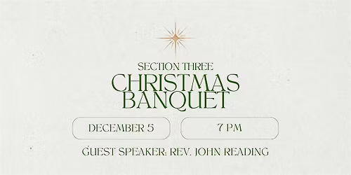 Section 3 Christmas Banquet