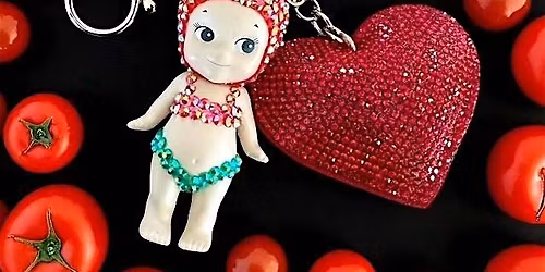 Sonny Angel Bedazzled Bag Charm craft workshop in Montgomery County, Md.