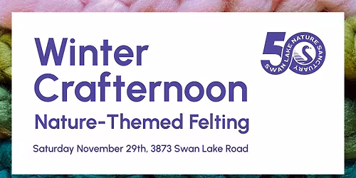 Winter Crafternoon: Nature-Themed Felting