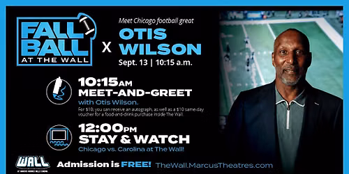 Meet & Greet: Otis Wilson