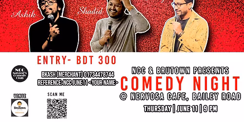 NCC Comedy Night @ BruTown