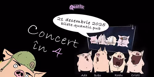 Concert \u00een 4 cu Ada Milea, Bobo Burlacianu, Radu Banzaru si Cristi Rigman