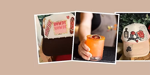 Crafts & Cocktails: Hat Bar Edition