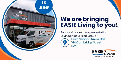 Mobile service, Falls and prevention presentation- hosted by Levin Senior Citizens
