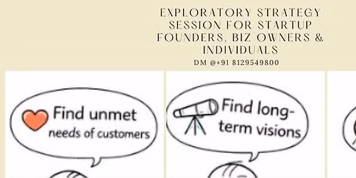 Find Blind Spots of Your Business \u2013 A 45-Minute Exploratory Strategy
