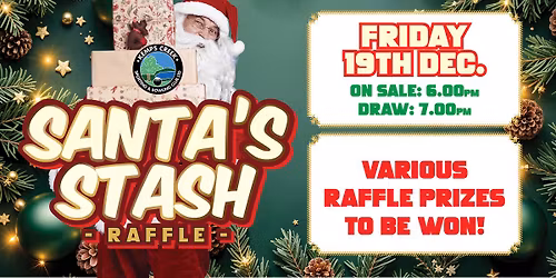 Santa\u2019s Stash Raffle - Kemps Creek Sporting & Bowling Club