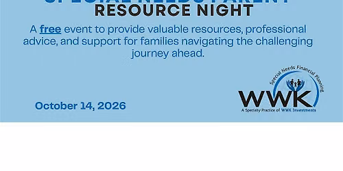 Special Needs Parent Resource Night