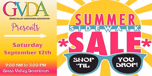 Summer Sidewalk Sale