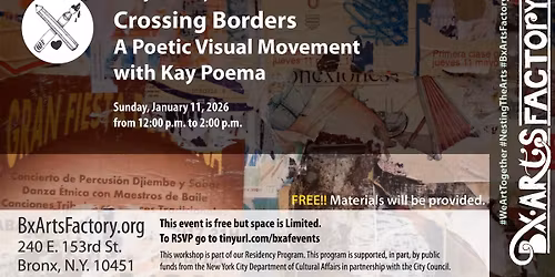 Crossing Borders: A Poetic Visual Movement with Kay Poema