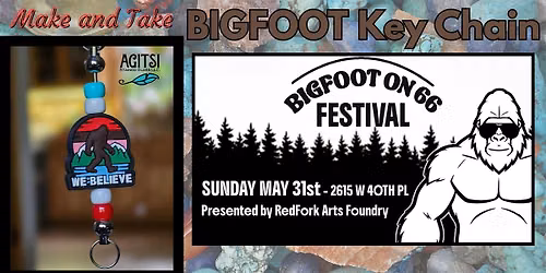 BIGFOOT KEYCHAINS Make and Take