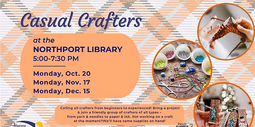 Casual Crafters at the Northport Library