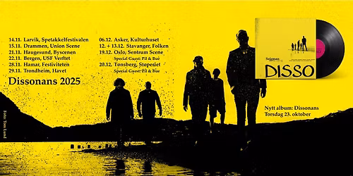 Seigmen + support: Pil & Bue \/\/ Sentrum Scene \/\/ Pres. av All Things Live