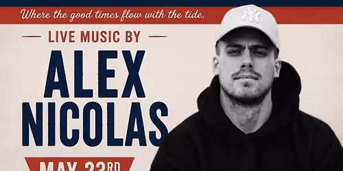 Live Music on the Water: Alex Nicolas at Captain Pete\u2019s