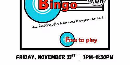 LIVE Music Bingo w\/ Colby Dove!