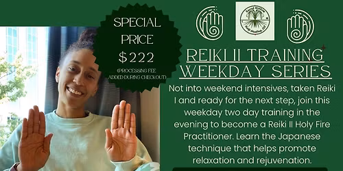Reiki II Training with Sacred Willow Reiki Healing