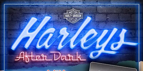 Harleys After Dark