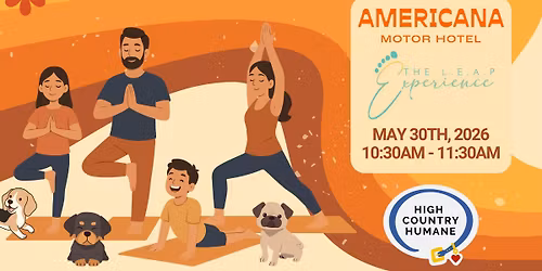 Puppy Yoga on Route 66!