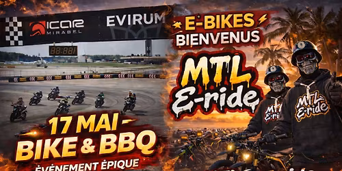 \ud83d\udd25 PRIMEUR \ud83d\udd25  Le 17 mai prochain, pr\u00e9pare-toi pour un \u00e9v\u00e9nement compl\u00e8tement next level \ud83d\udc47  \ud83c\udfc1 Bike