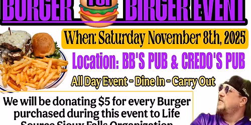 Burger for Birger Event