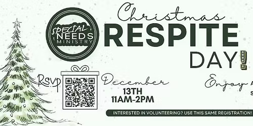 Special Needs Christmas Respite Day!