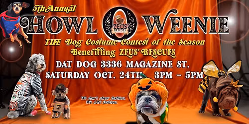 HOWL-O-WEENIE: THE Dog Costume Contest of the Season!