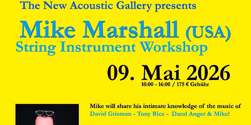 Mike Marshall String Workshop at the New Acoustic Gallery - Wuppertal