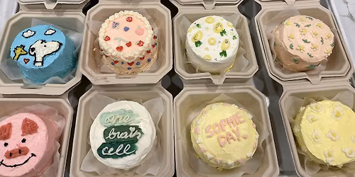 Make Your Own Lunch Box Cake Class