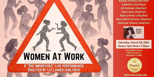 Women At Work: A "She Improvises" Live Performance