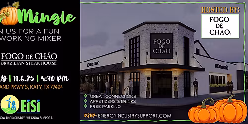 EiSi Fall Mingle at Fogo de Chao Katy
