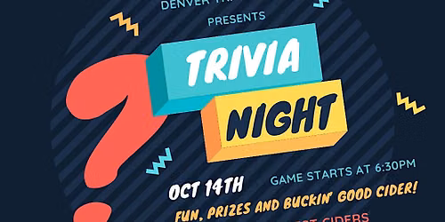 Trivia Night with Denver Trivia League