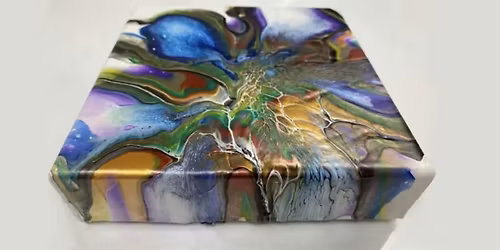 Workshop | Acrylic Pour \u2022 Abstract on Canvas | Art-A-Fair