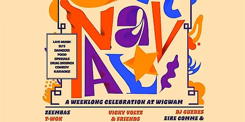 Carnaval at Wigwam February 21st | 2026