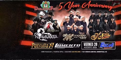 DURANGO FEST EN GREENVILLE